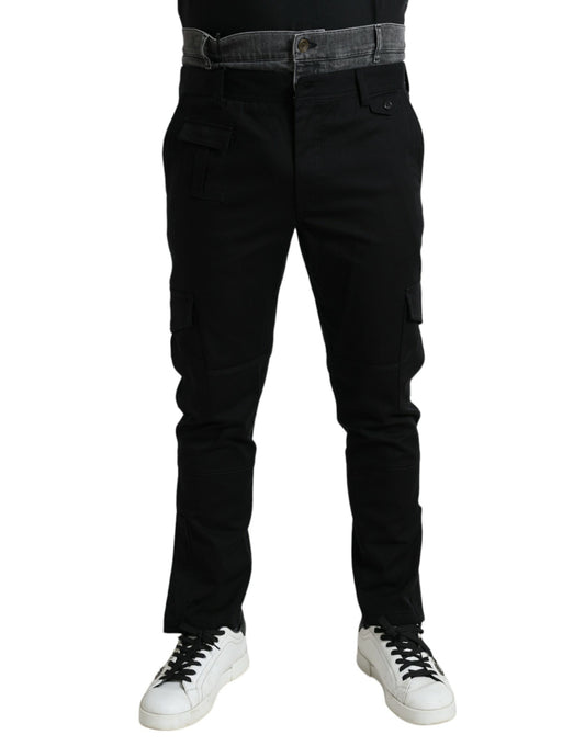 - Elegant Skinny Cotton Stretch Joggers