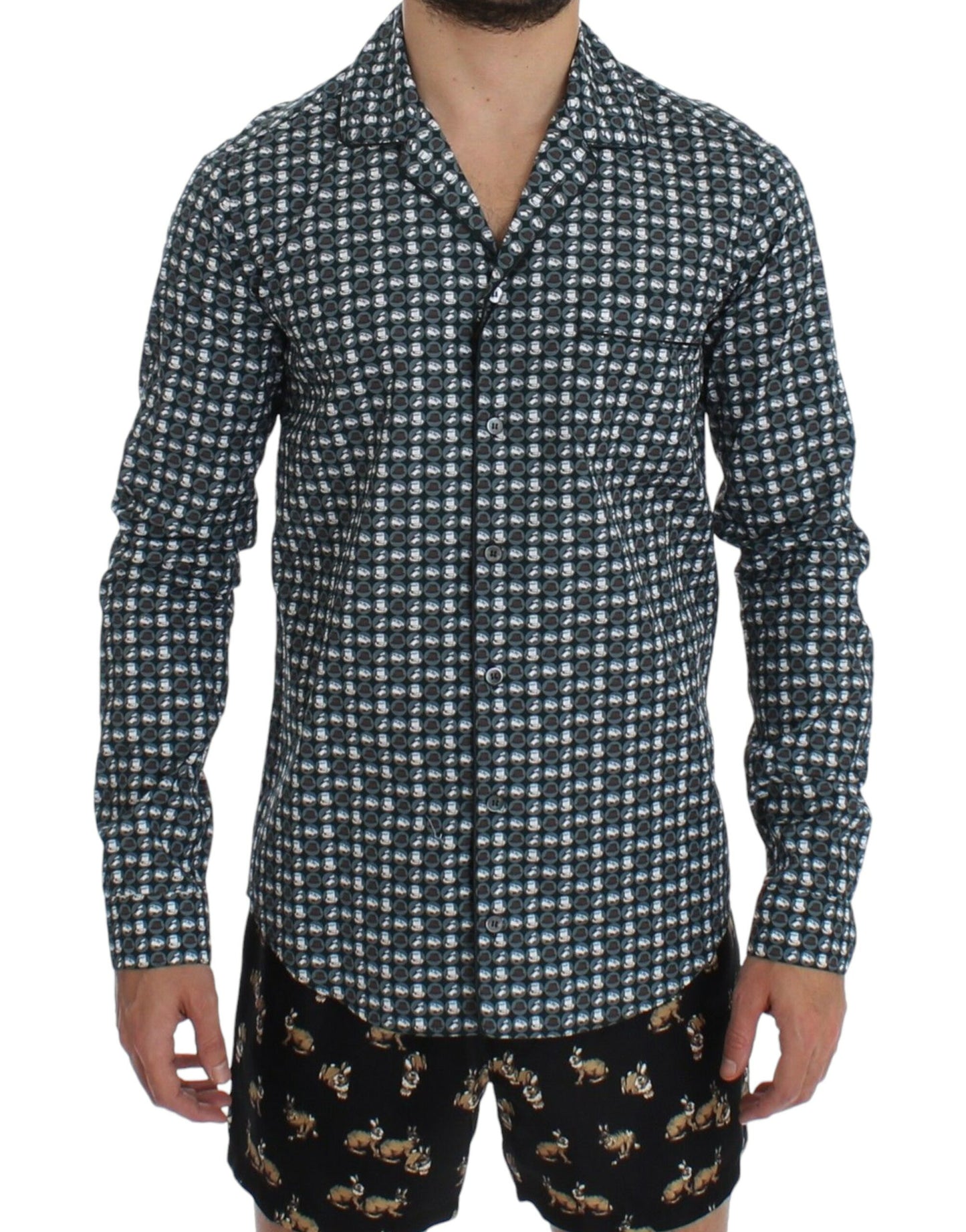 - Elegant Green Pajama Nightshirt