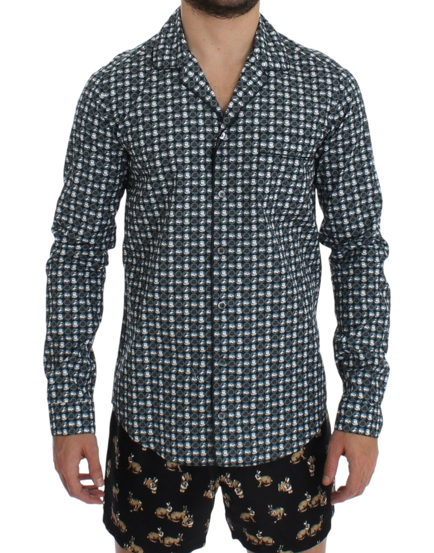 - Elegant Green Pajama Nightshirt