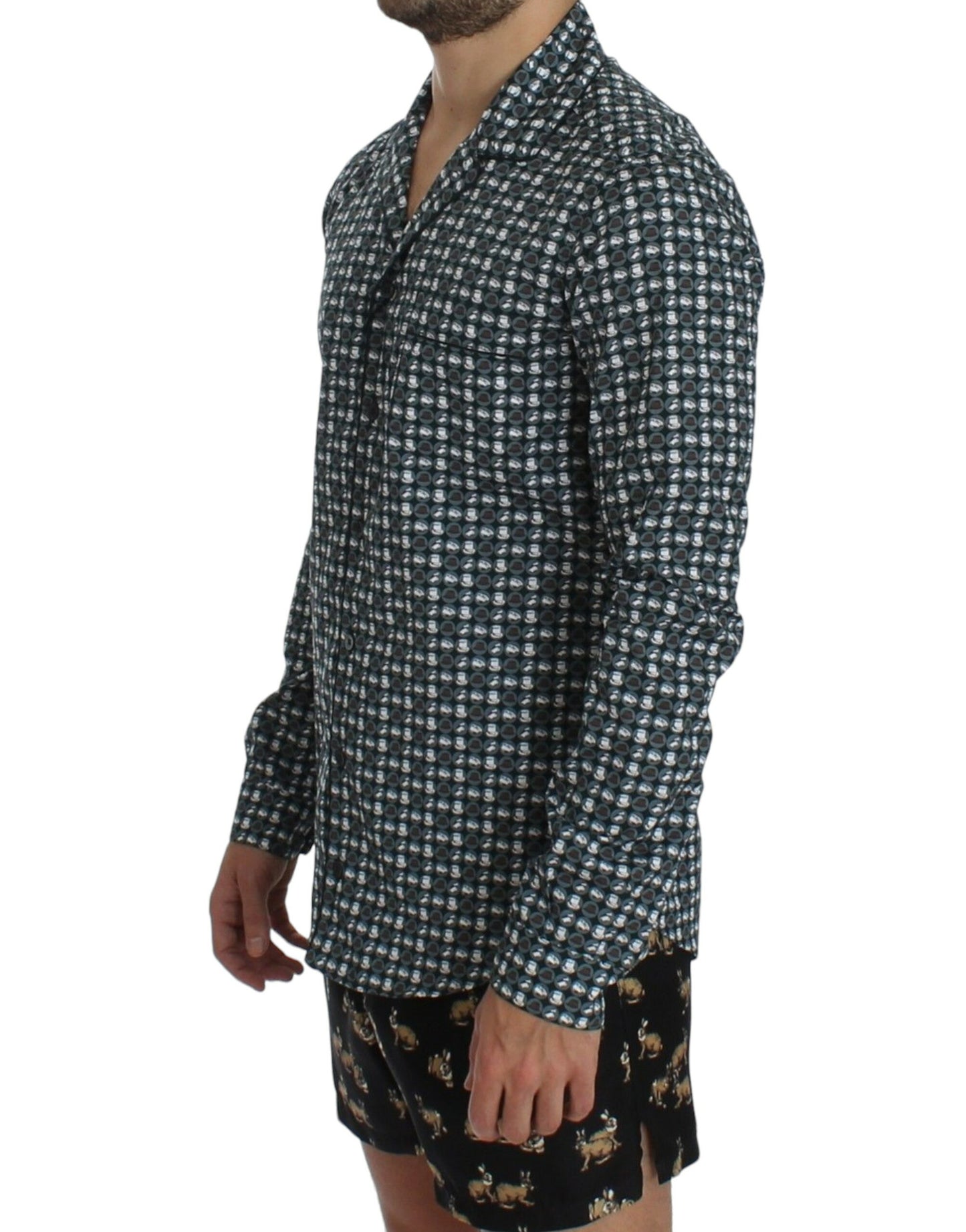 - Elegant Green Pajama Nightshirt