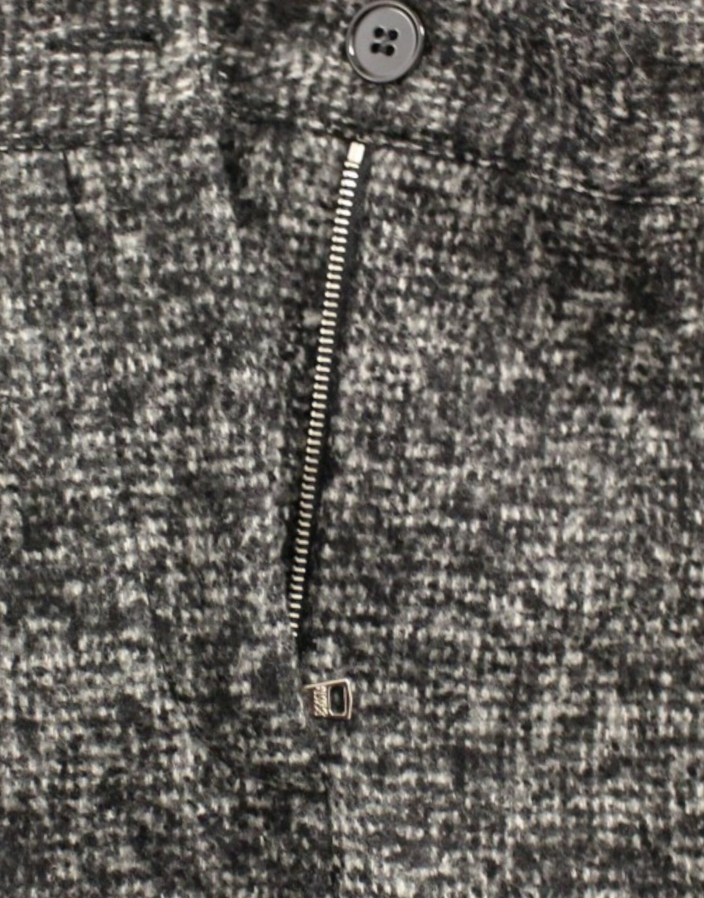 - Elegant Gray Alpaca Blend Shorts