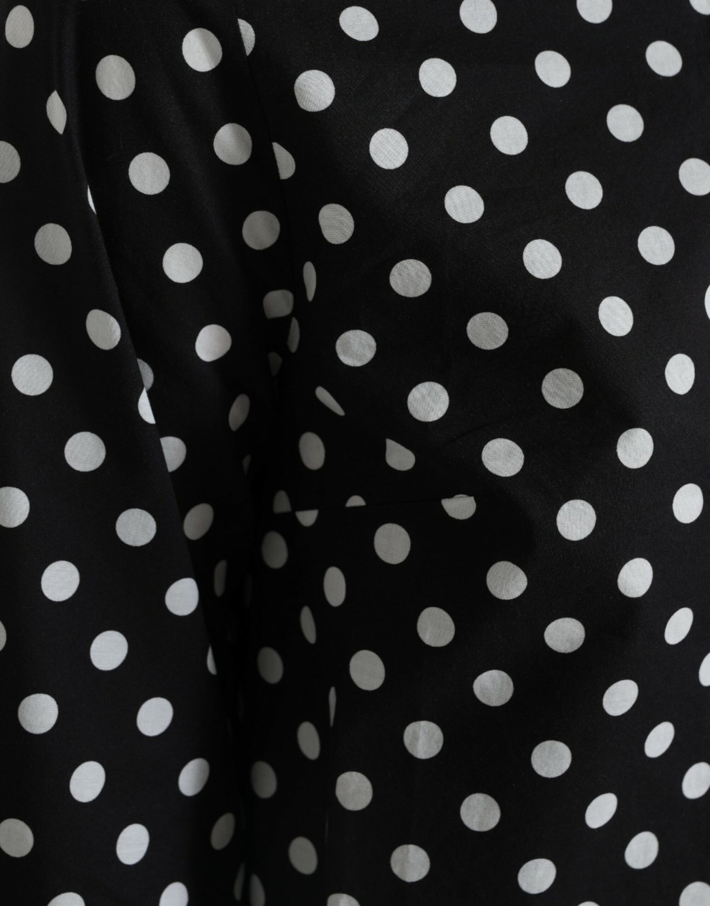 - Elegant Polka Dot Shift Mini Dress