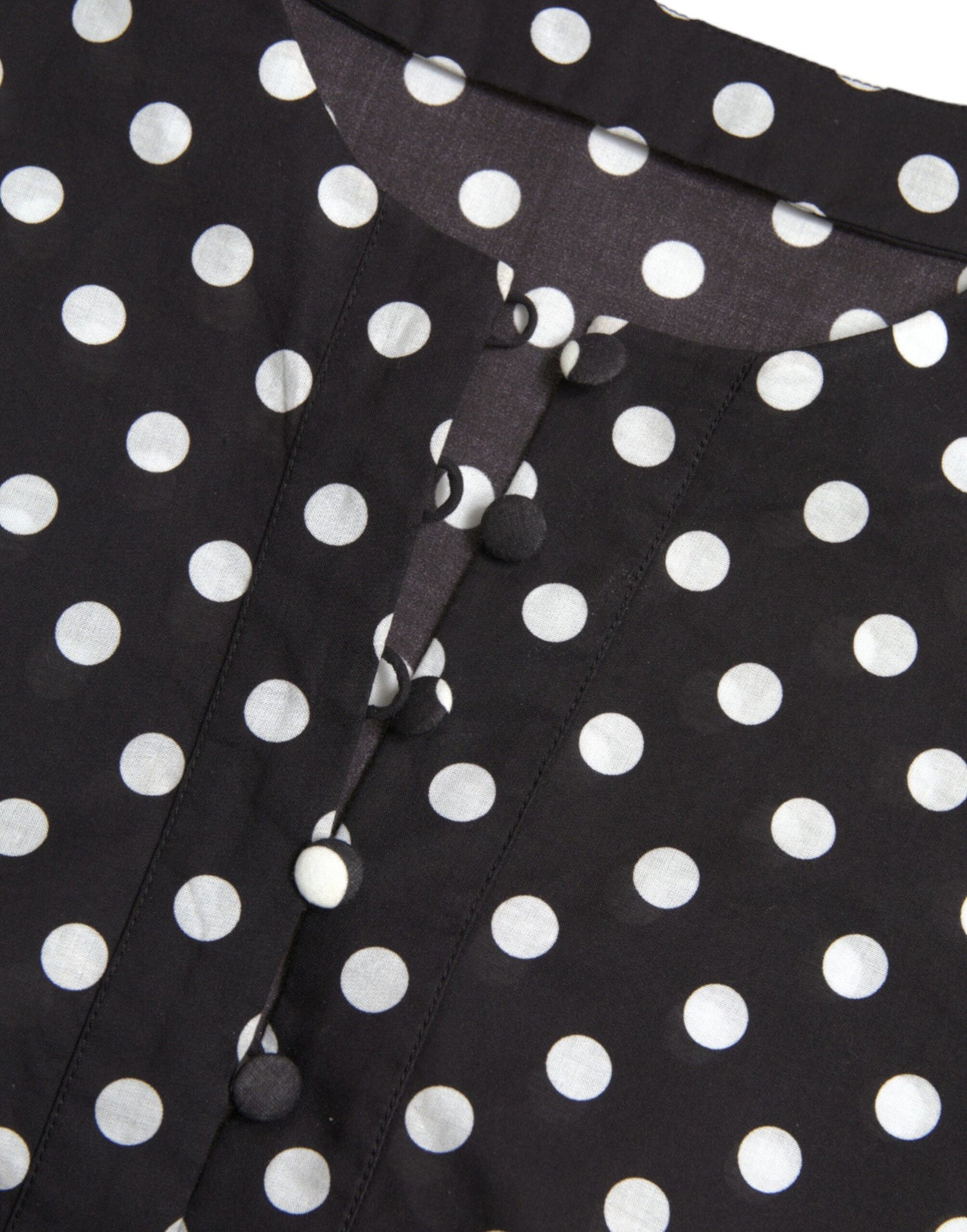 - Elegant Polka Dot Shift Mini Dress