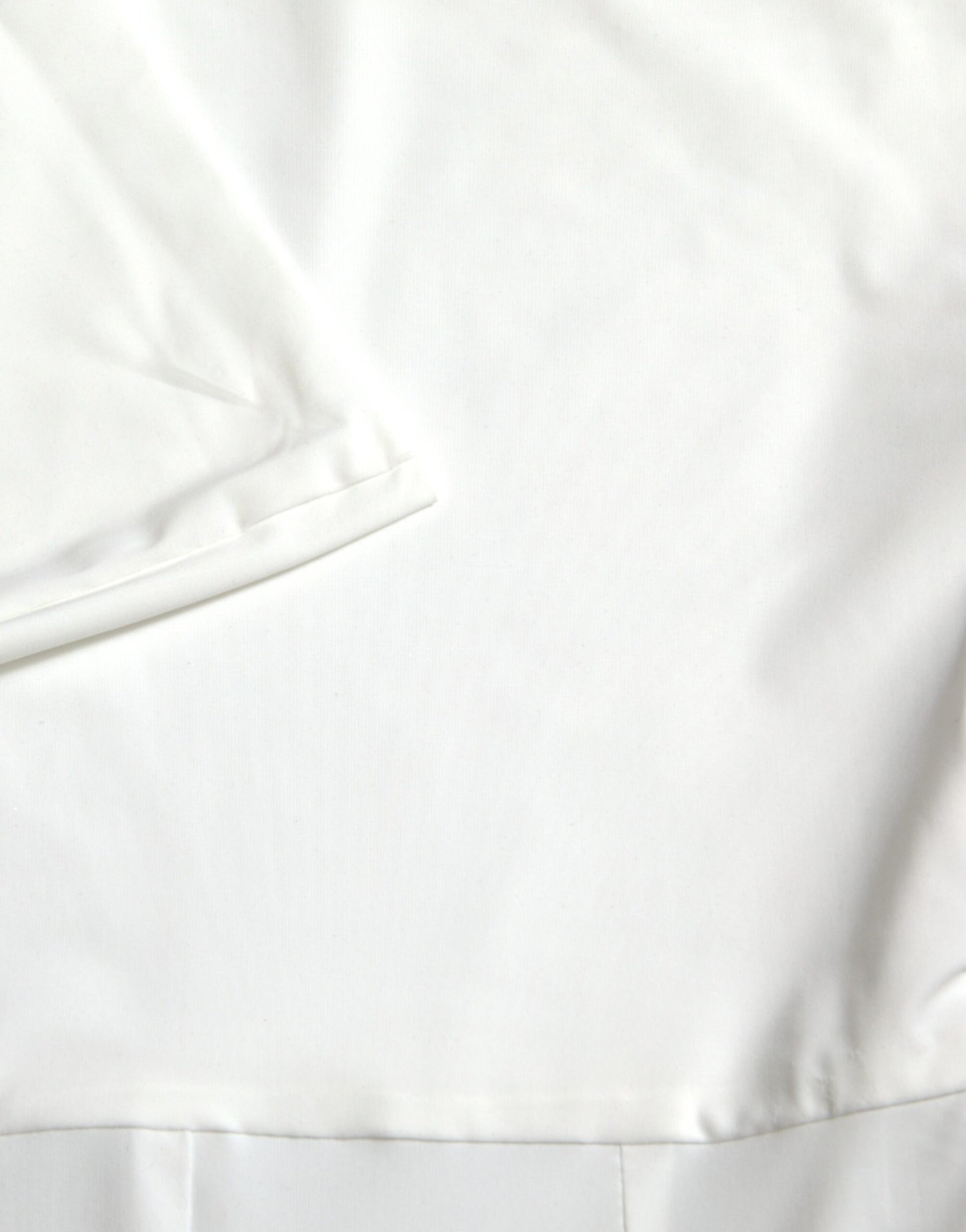 Elegant White Strapless Jumpsuit Dress by Dolce & Gabbana