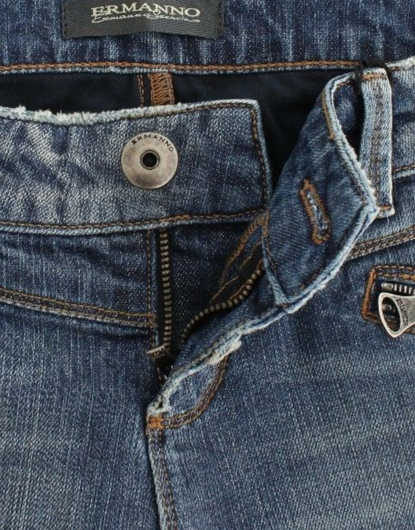 - Chic Slim-Fit Blue Denim Jeans
