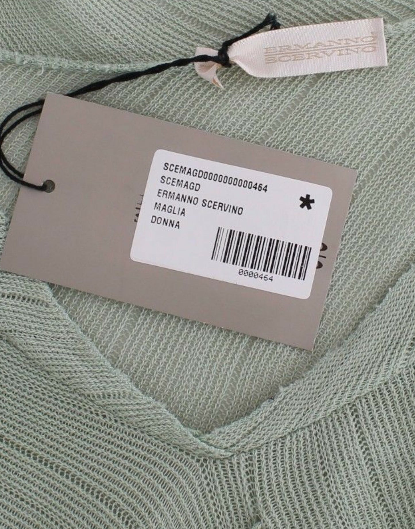 - Chic Green Knitted Top – Ethereal Elegance