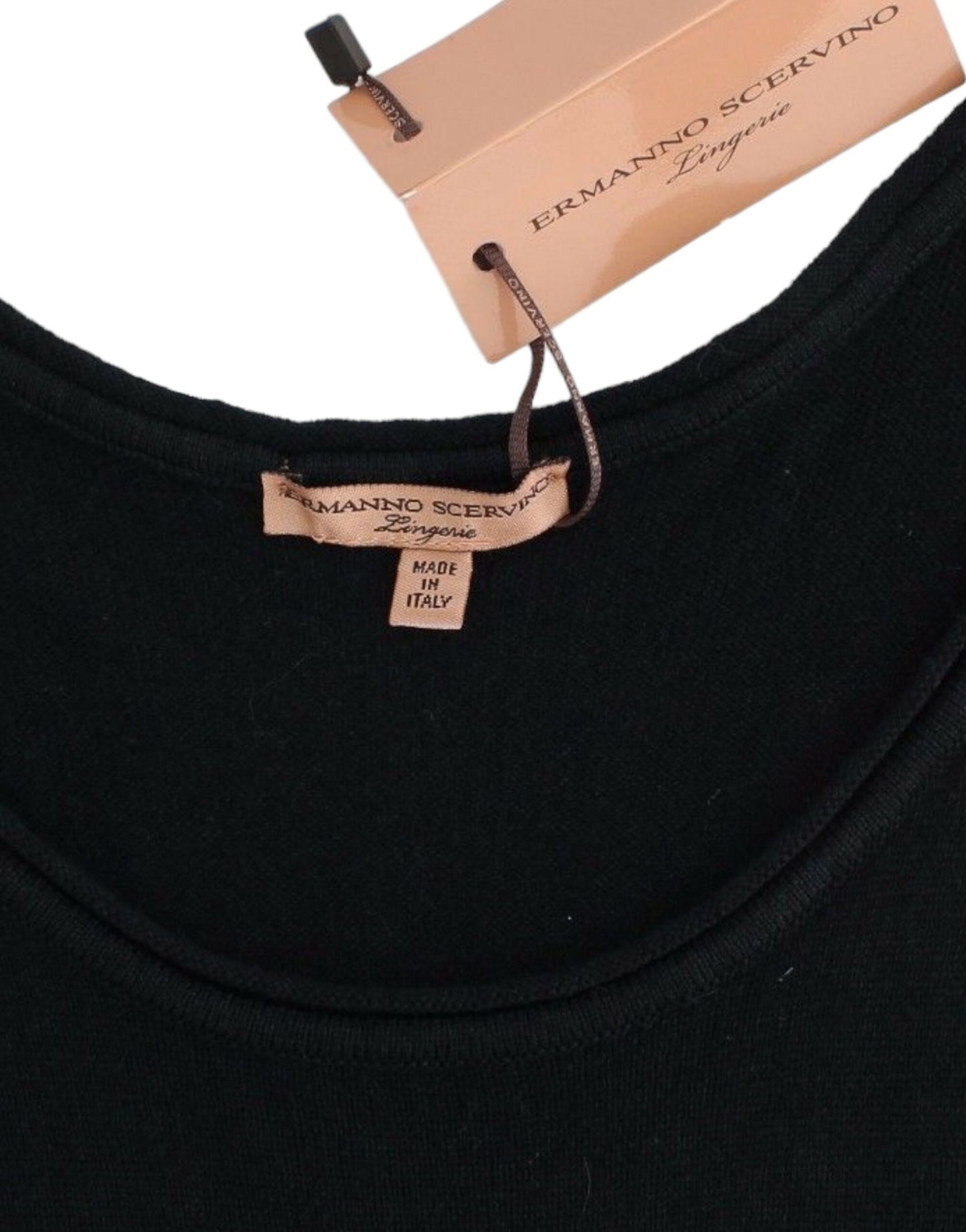 - Elegant Black Cashmere Knit Top