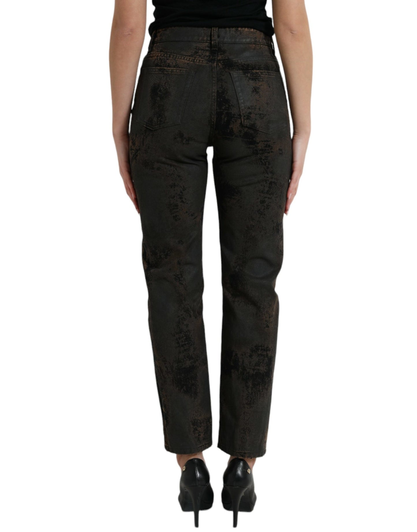 - Chic Boyfriend Mid Waist Stretch Jeans