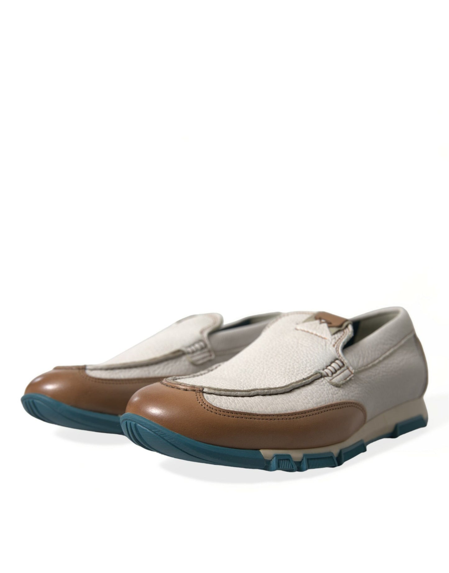 - Elegant White Deerskin Loafers