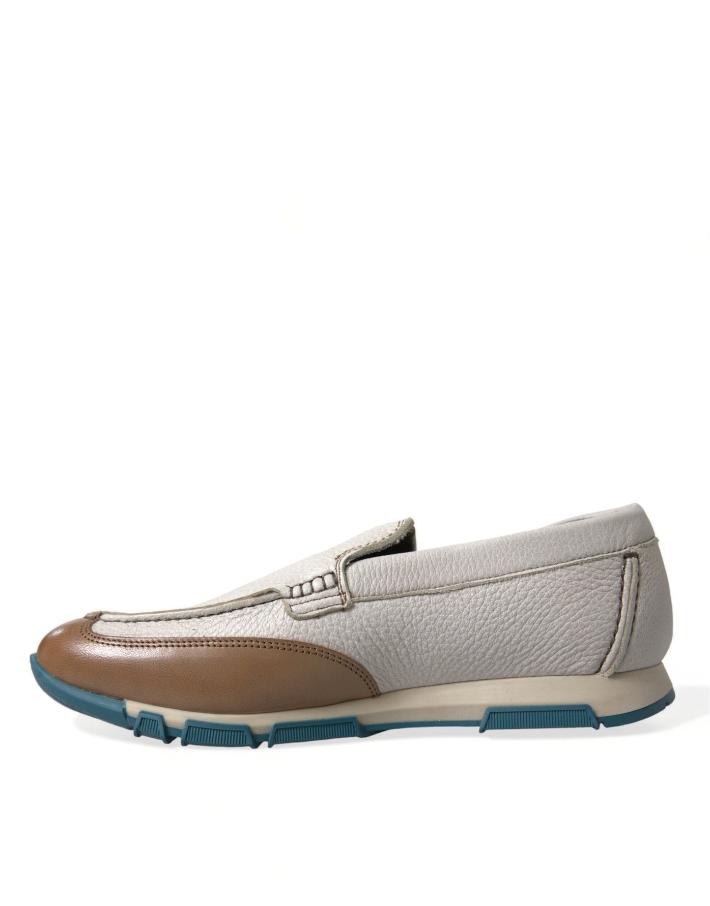 - Elegant White Deerskin Loafers