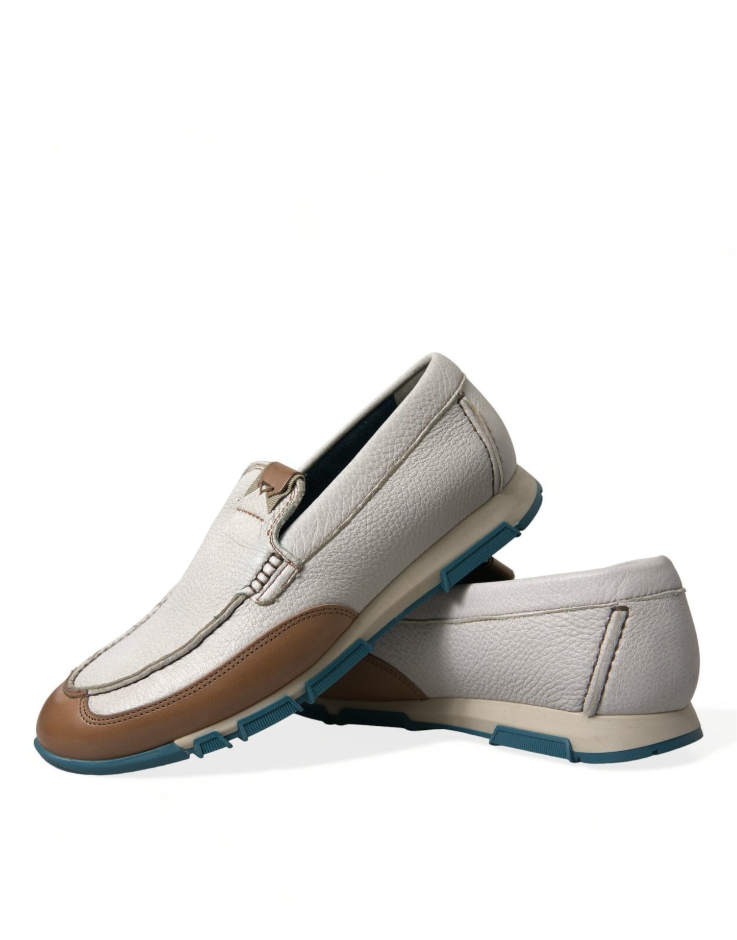 - Elegant White Deerskin Loafers