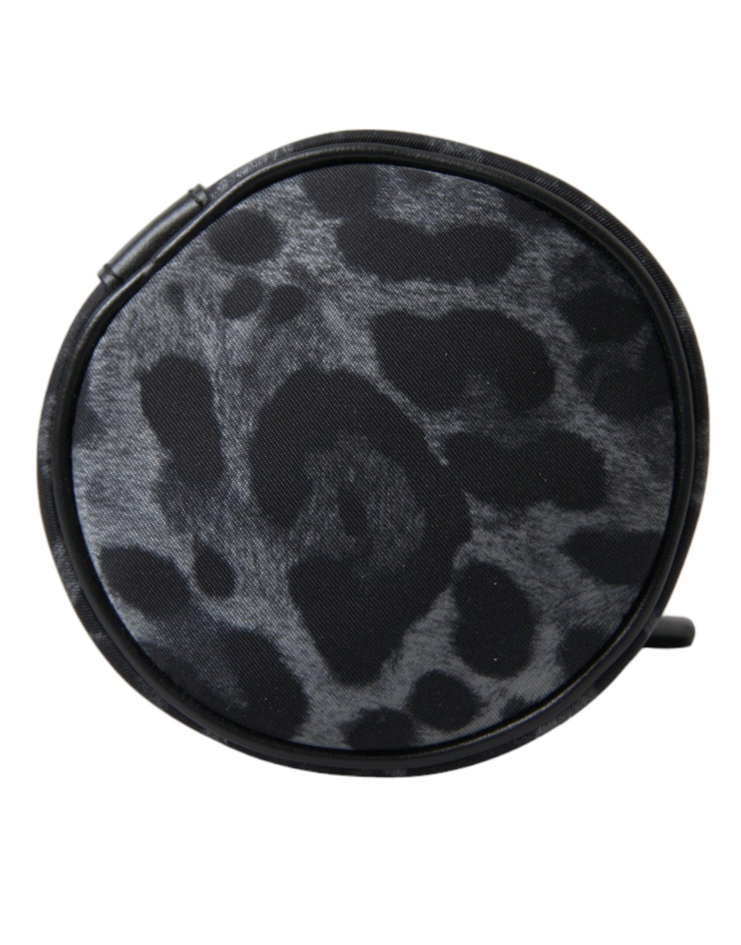 - Chic Leopard Print Round Bottle Cage