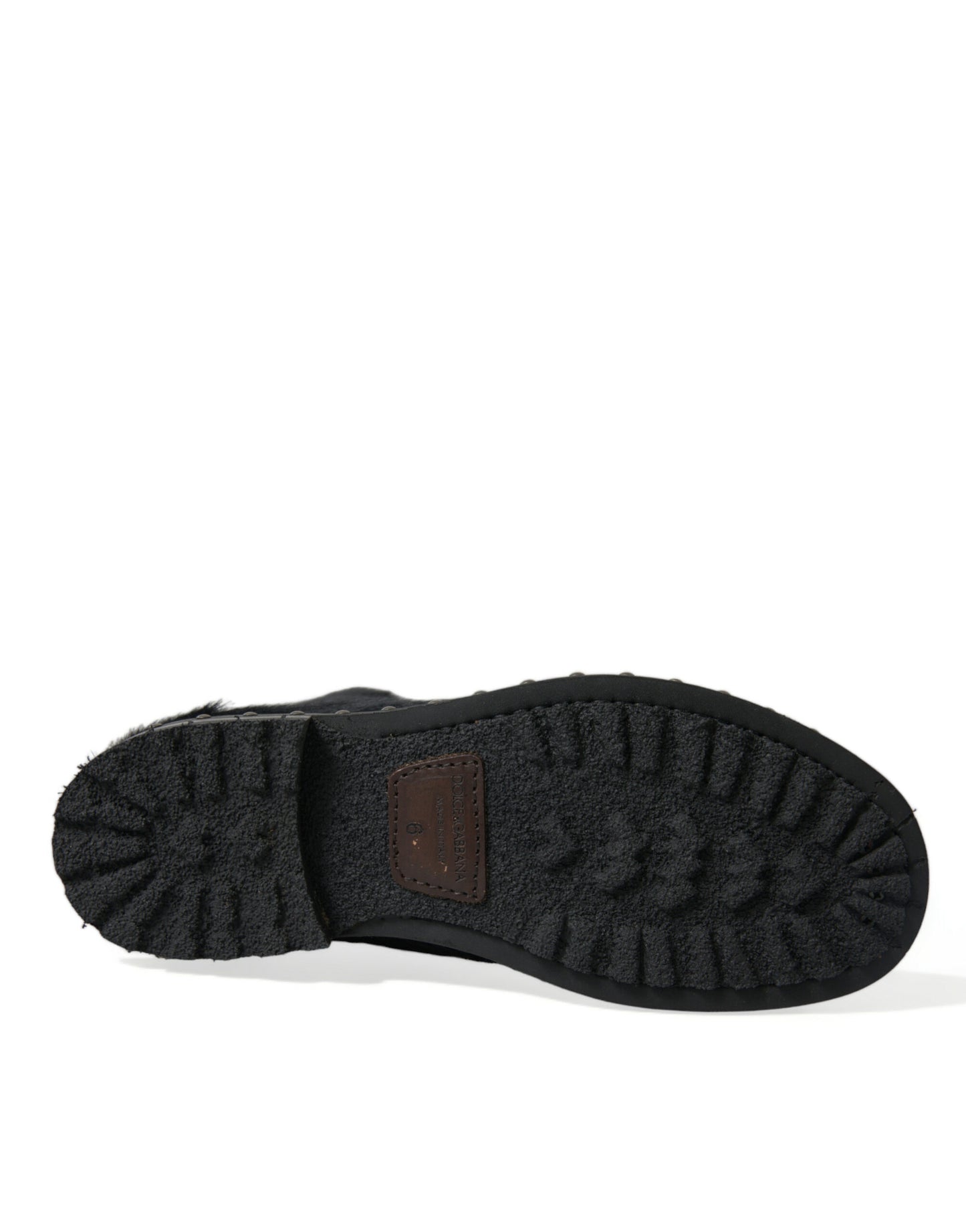 - Elegant Black Calf Leather Lace-Up Boots