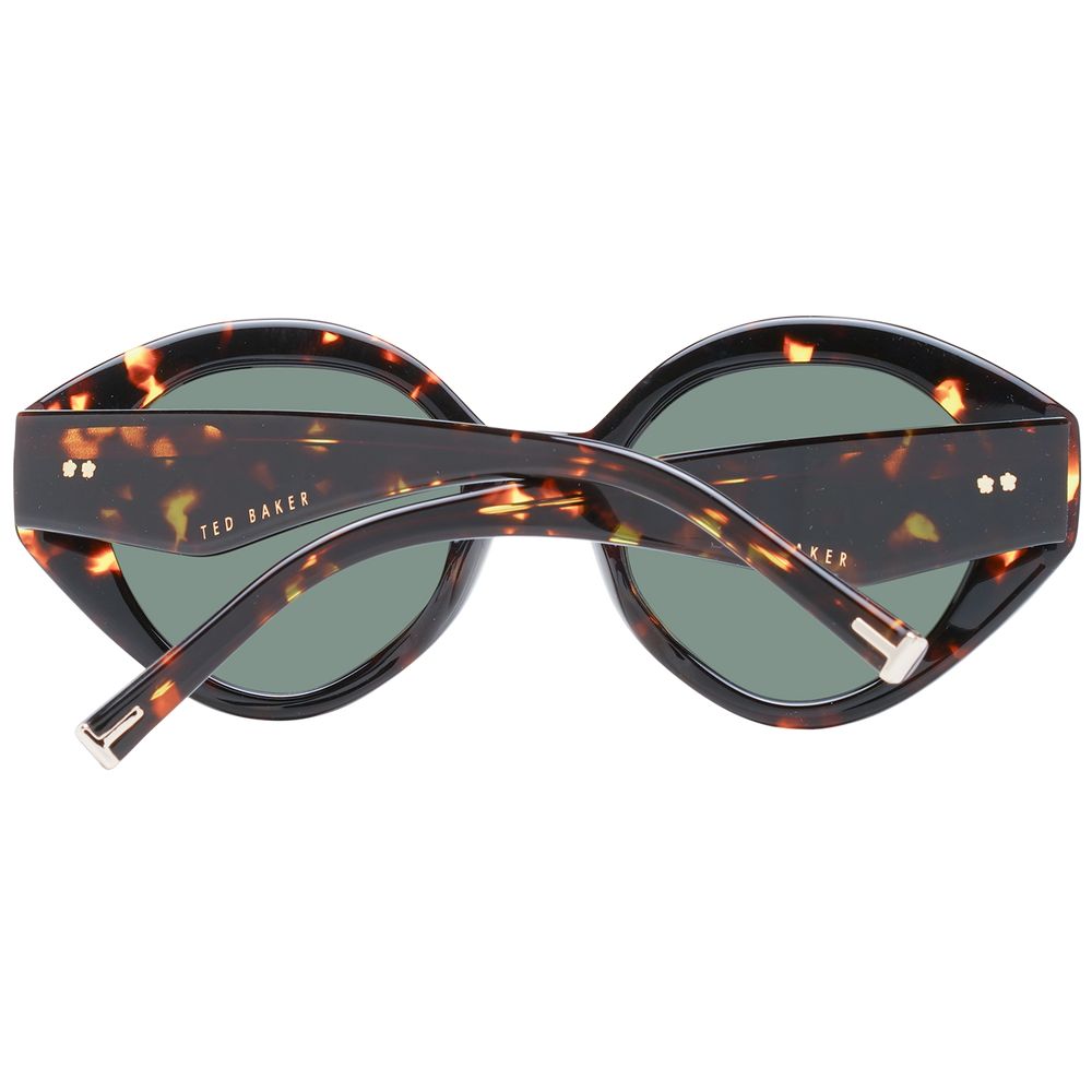 Ted Baker Women's Multicolour Cat Eye Sunglasses - Green Lenses, 51mm