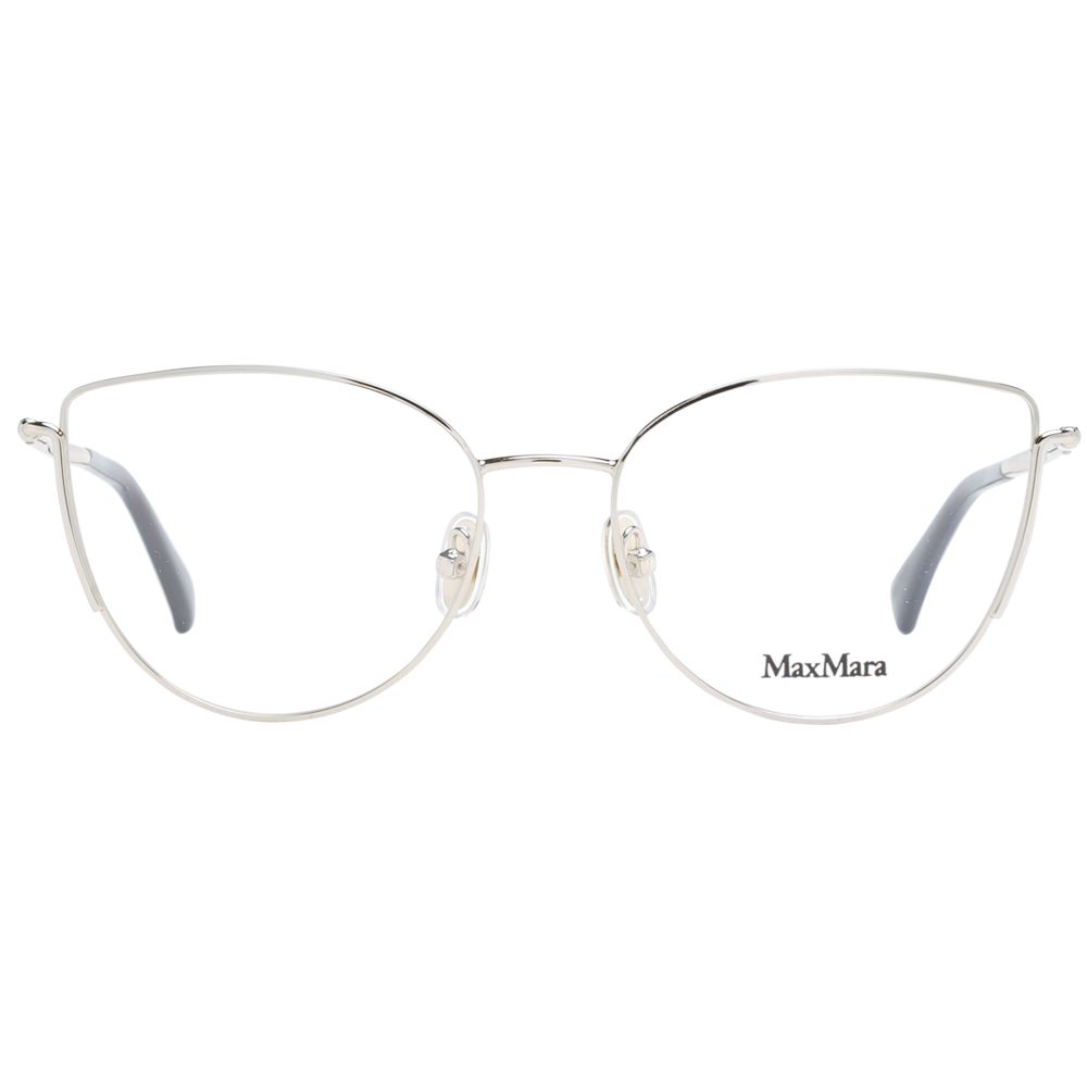 Max Mara Women’s Optical Glasses – Gold Cat Eye Frame, 54mm