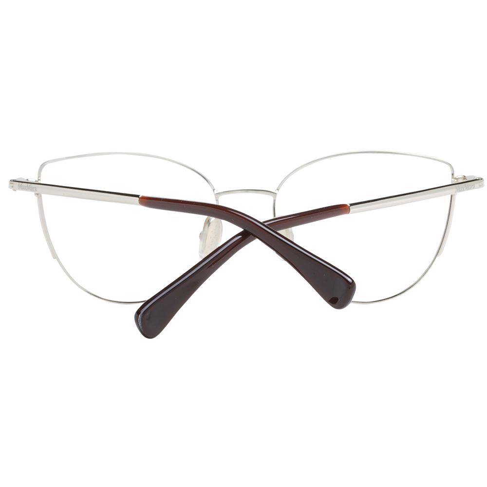 Max Mara Women’s Optical Glasses – Gold Cat Eye Frame, 54mm