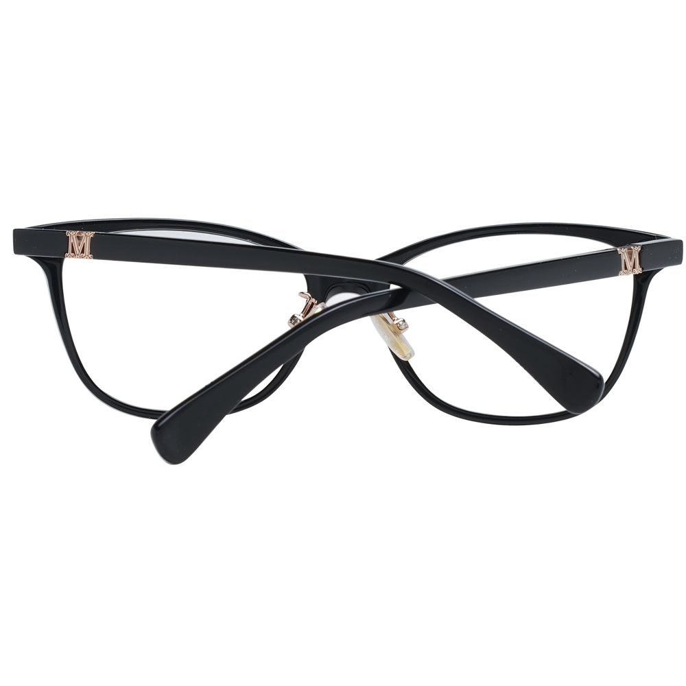 Max Mara Women’s Optical Glasses – Black Rectangle Frame, 55mm