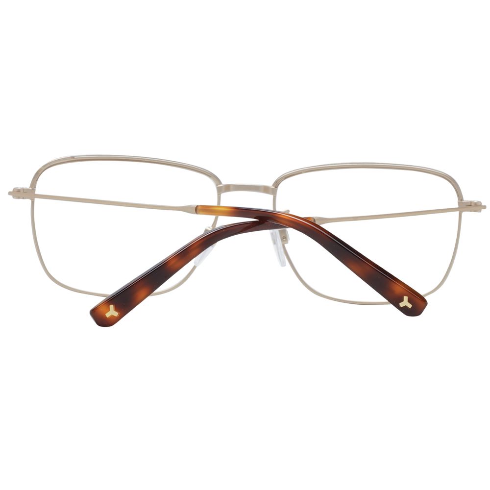 Bally Rose Gold Men's Optical Frames – Rectangle Full-Rim, 54mm