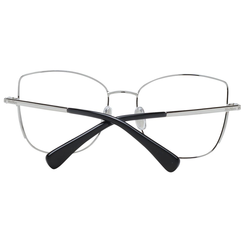 Max Mara Women’s Silver Optical Frames – Butterfly Design