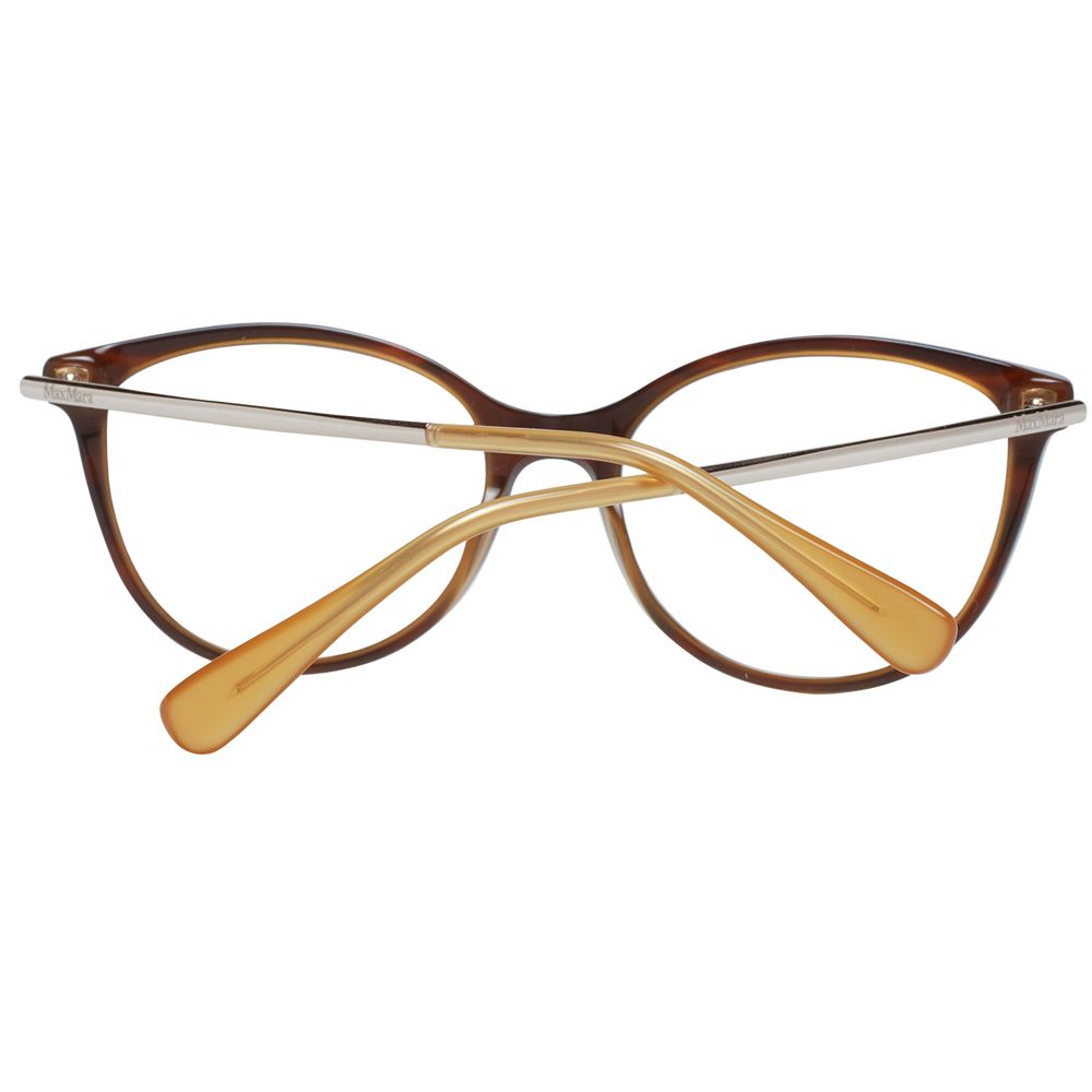 Max Mara Women’s Optical Frames – Brown Butterfly Style, 53mm