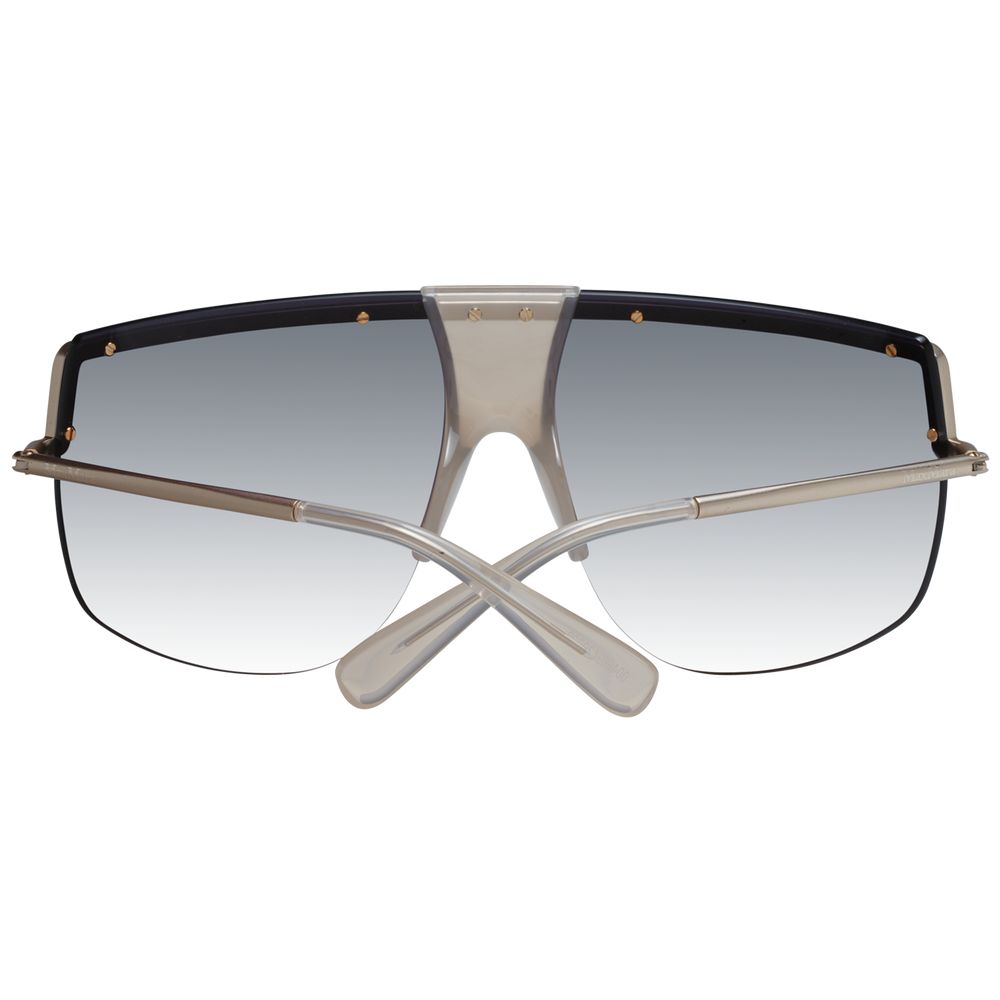 Max Mara Women’s Sunglasses – Silver Aviator Frame with Grey Mirrored Lenses, 70mm