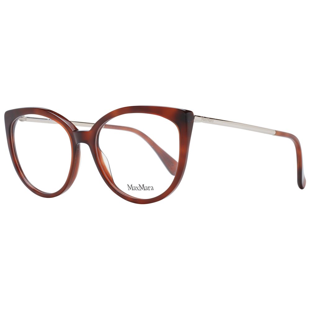 Max Mara Women’s Optical Glasses – Brown Butterfly Frame