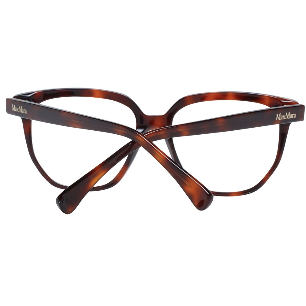 Max Mara Women's Brown Square Optical Frames, 53mm