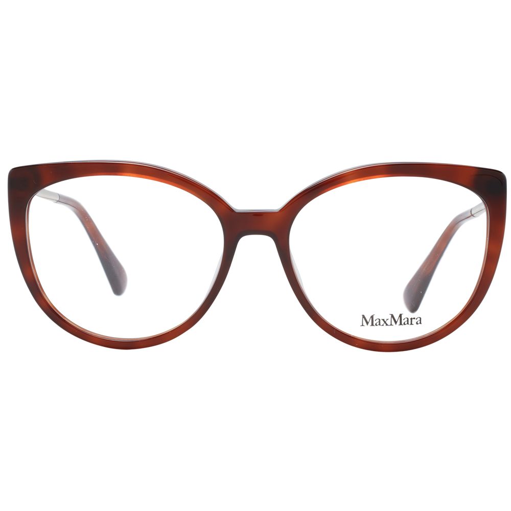 Max Mara Women’s Optical Glasses – Brown Butterfly Frame