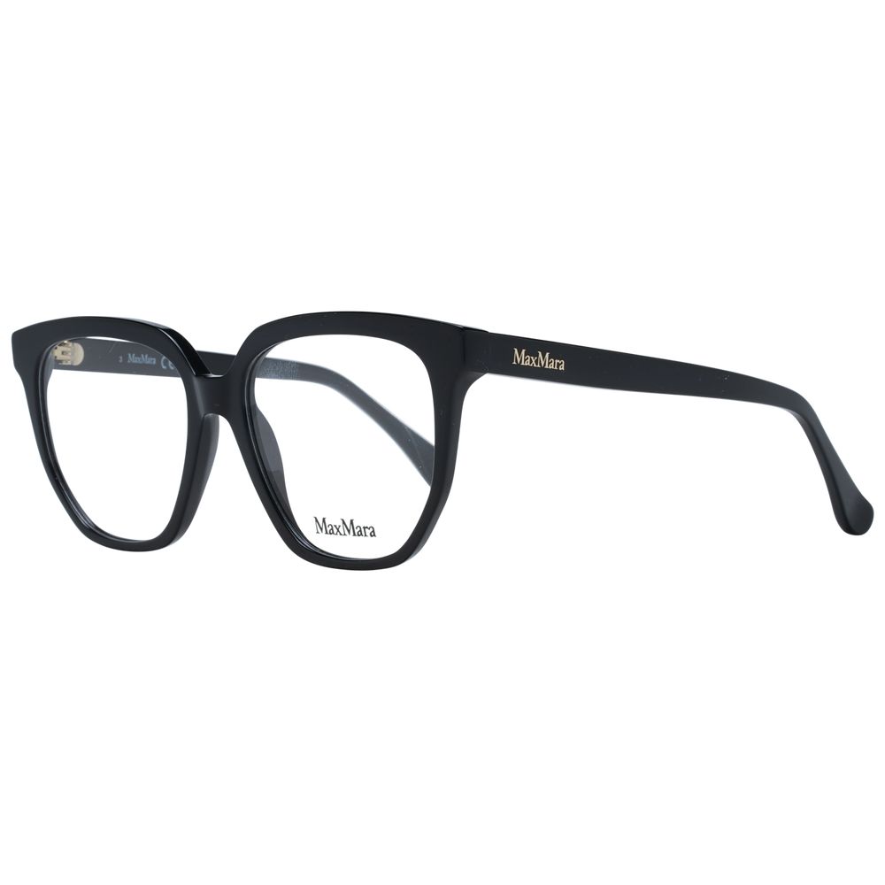 Max Mara Women’s Optical Frames – Black Square Full-Rim, 53mm