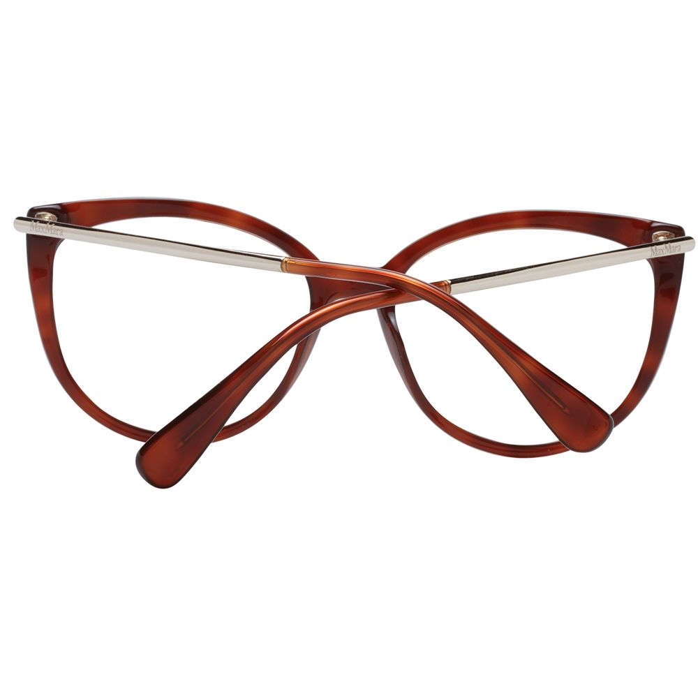 Max Mara Women’s Optical Glasses – Brown Butterfly Frame