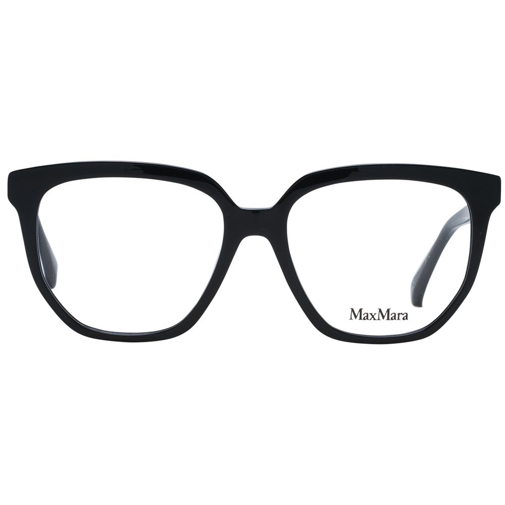 Max Mara Women’s Optical Frames – Black Square Full-Rim, 53mm