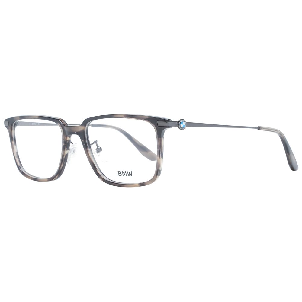 BMW Gray Men’s Optical Frames – Rectangle Full-Rim, 54mm