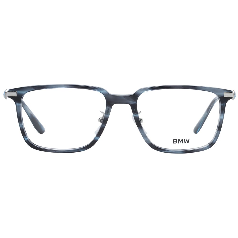 BMW Blue Men's Optical Frames – Rectangle Full-Rim, 54mm