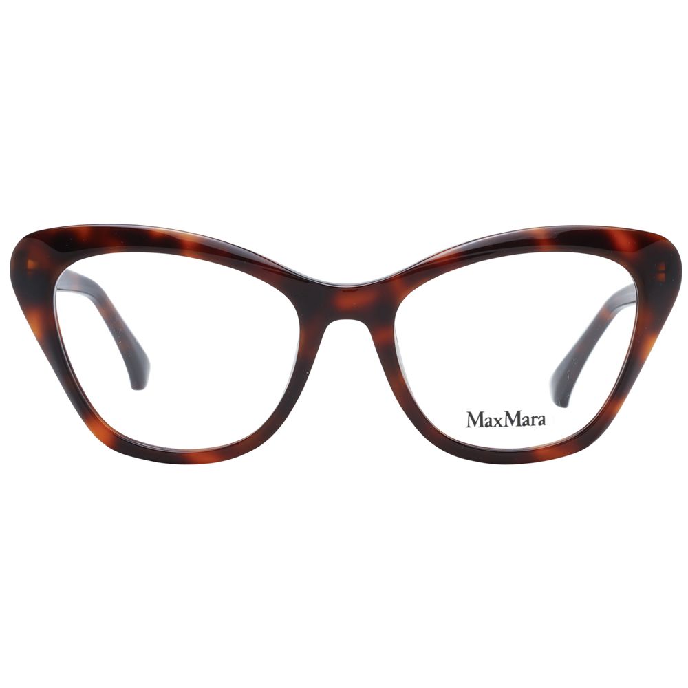 Max Mara Women’s Optical Glasses – Brown Butterfly Frame, 52mm