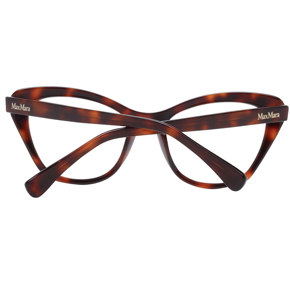 Max Mara Women’s Optical Glasses – Brown Butterfly Frame, 52mm