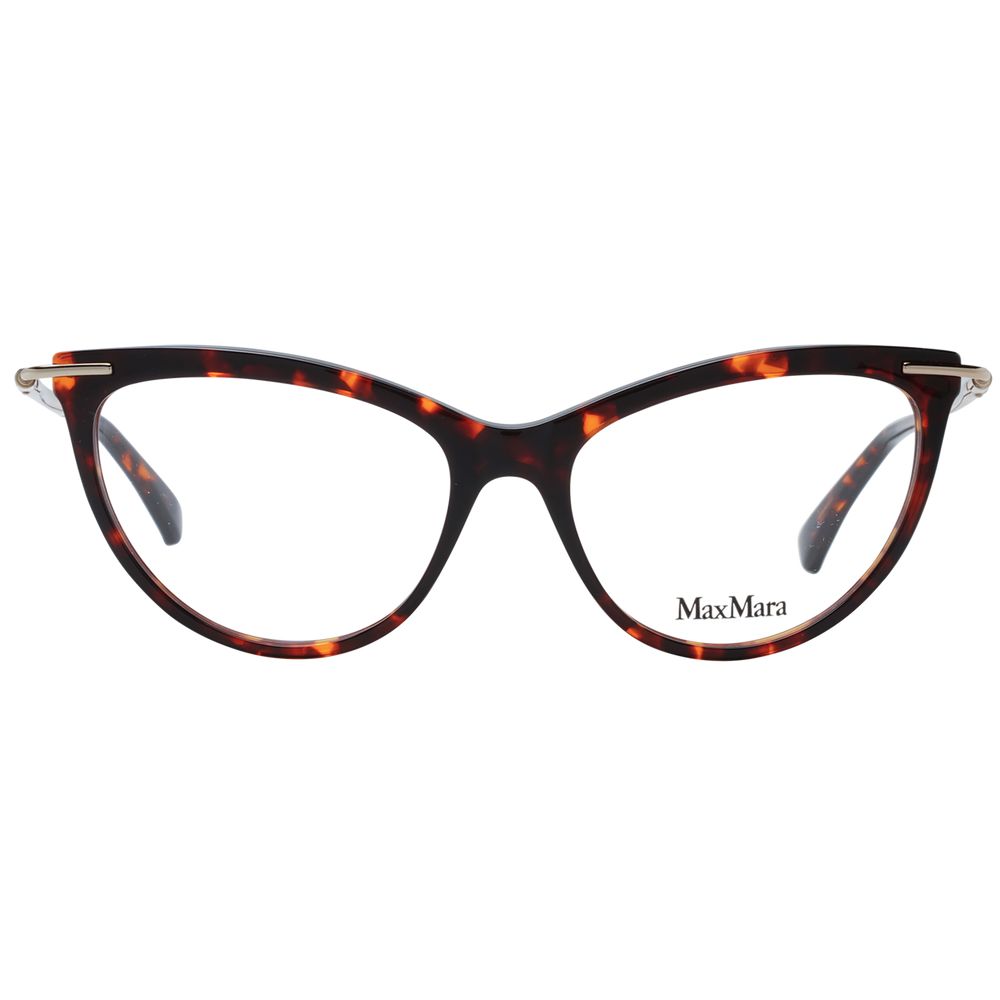 Max Mara Women’s Optical Glasses – Brown Cat Eye Frame, 53mm