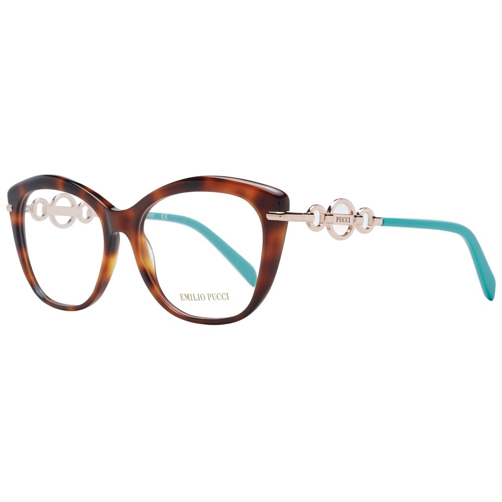 Emilio Pucci Women’s Optical Frames – Brown Butterfly Style