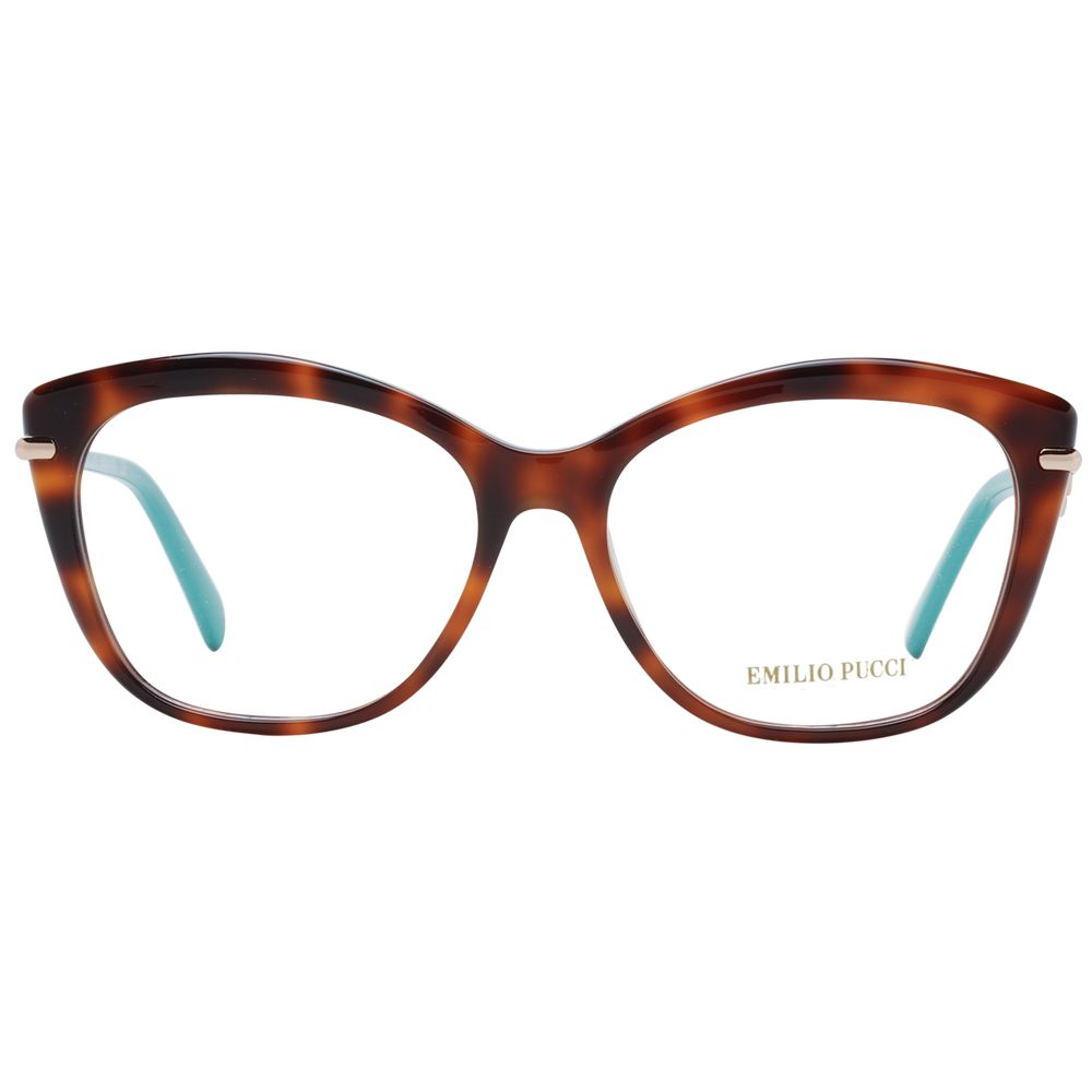 Emilio Pucci Women’s Optical Frames – Brown Butterfly Style