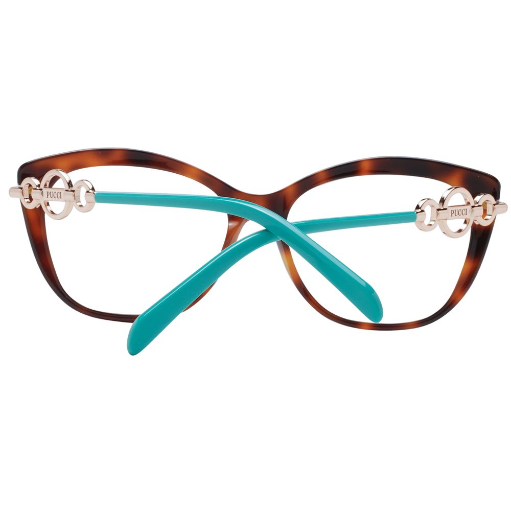 Emilio Pucci Women’s Optical Frames – Brown Butterfly Style
