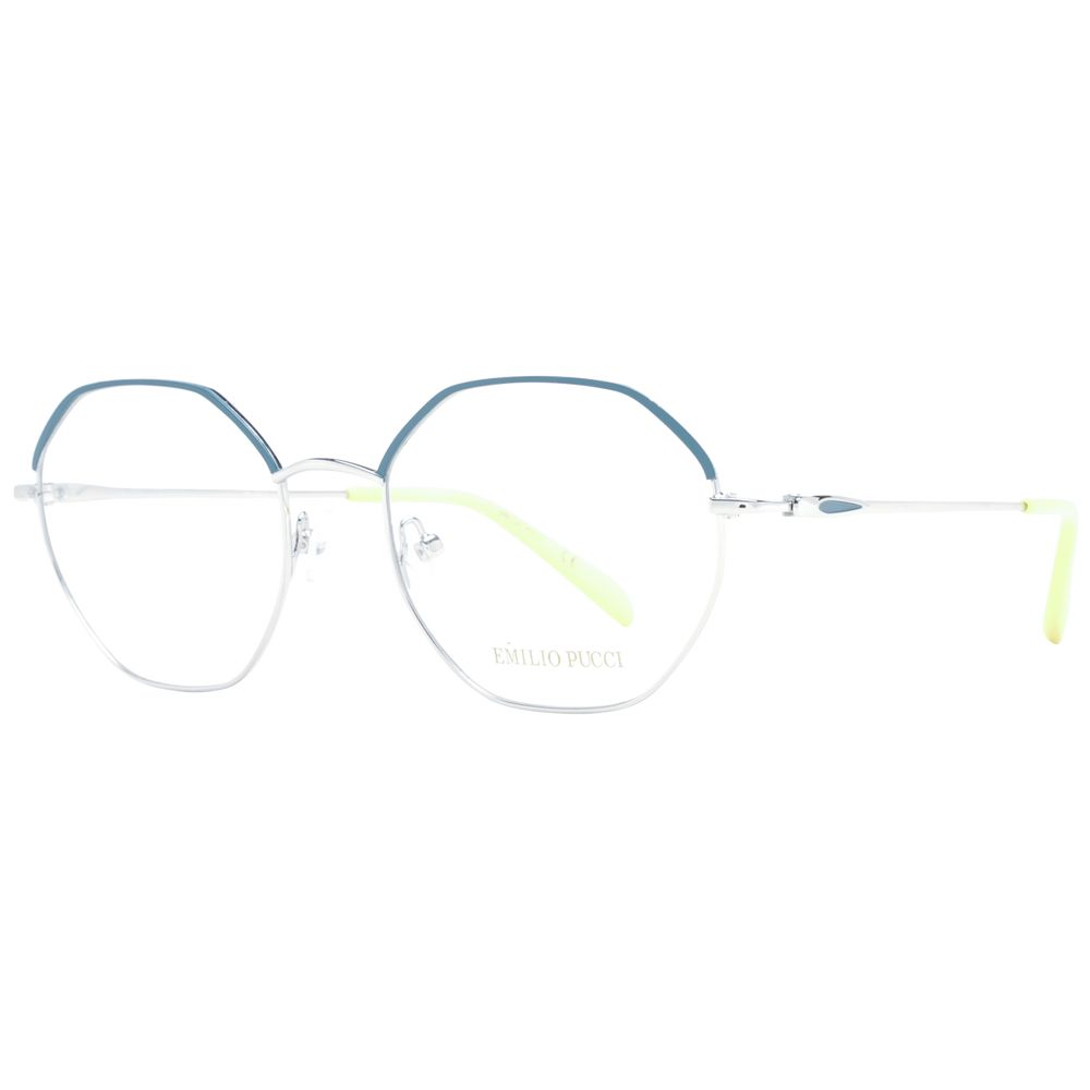 Emilio Pucci Women’s Optical Frames – Gray Round Design, 54mm