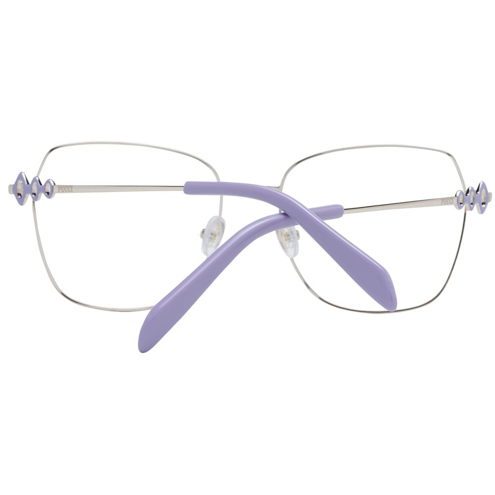 Emilio Pucci Women’s Optical Glasses – Blue Square Frame, 54mm