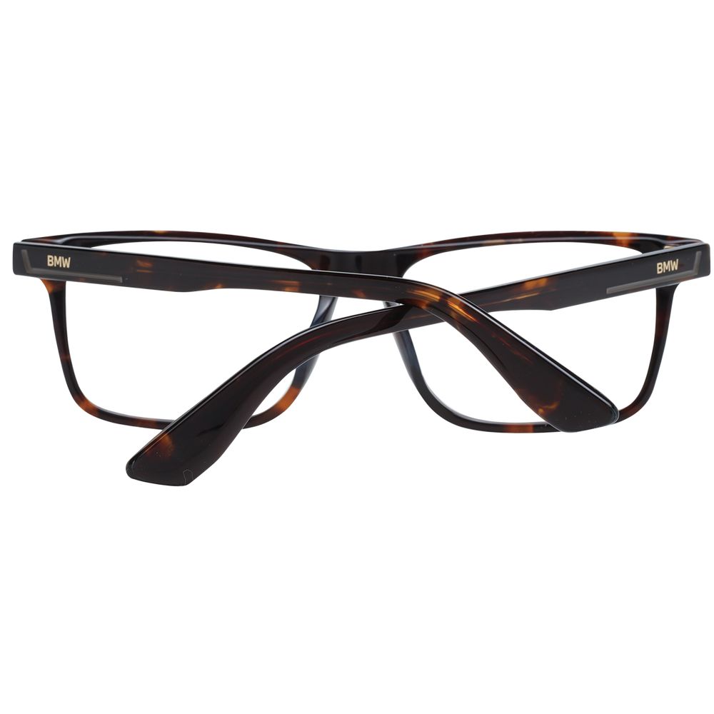 BMW Men's Brown Optical Frames – Full-Rim Rectangle, 55mm