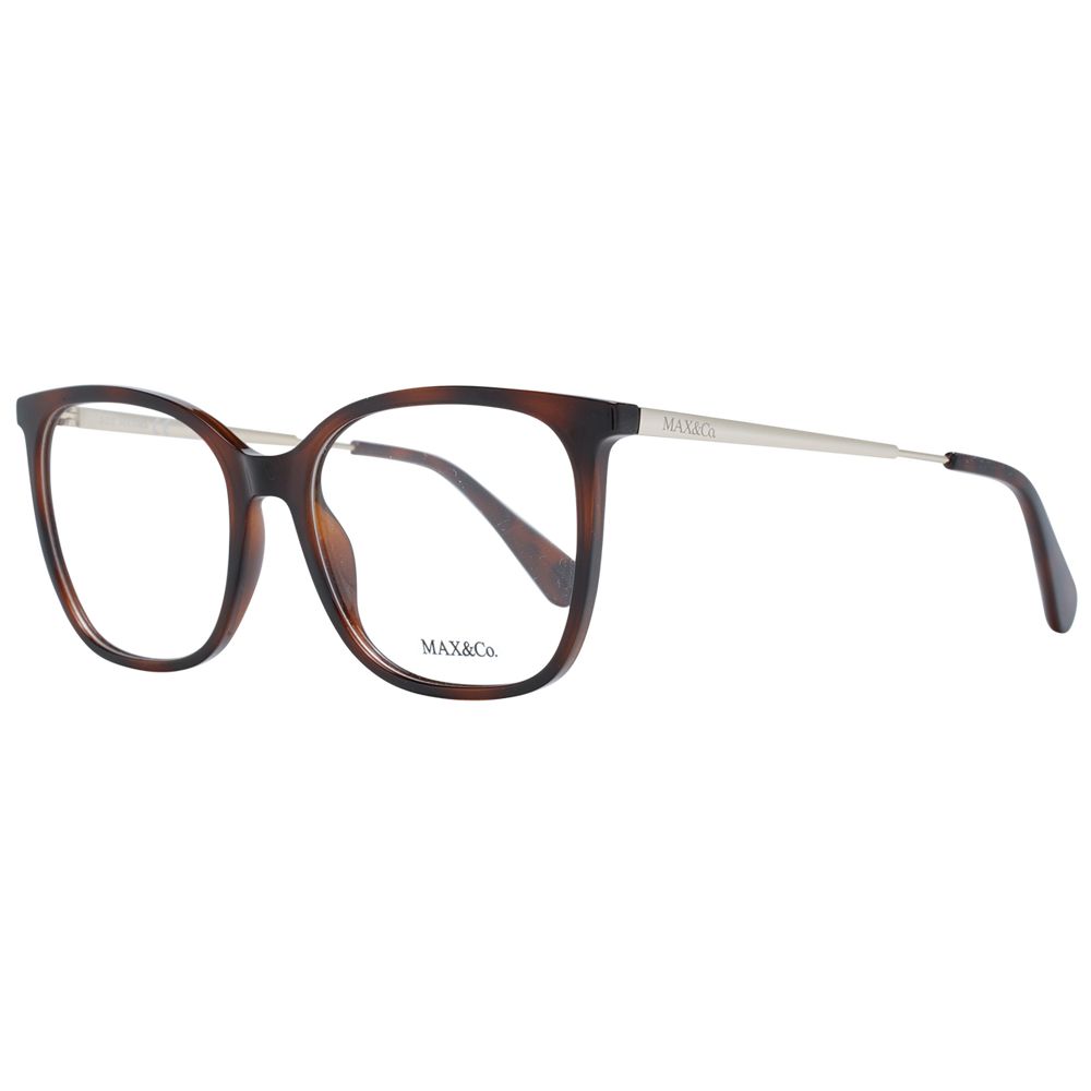 Max & Co Women’s Optical Glasses – Brown Square Frame, 53mm