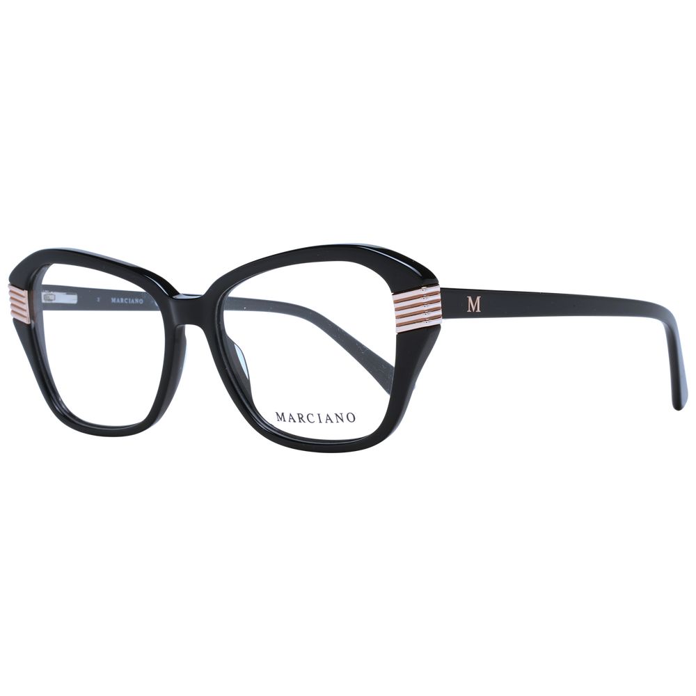 Marciano by Guess Black Women’s Optical Frames – Rectangle Full-Rim Design