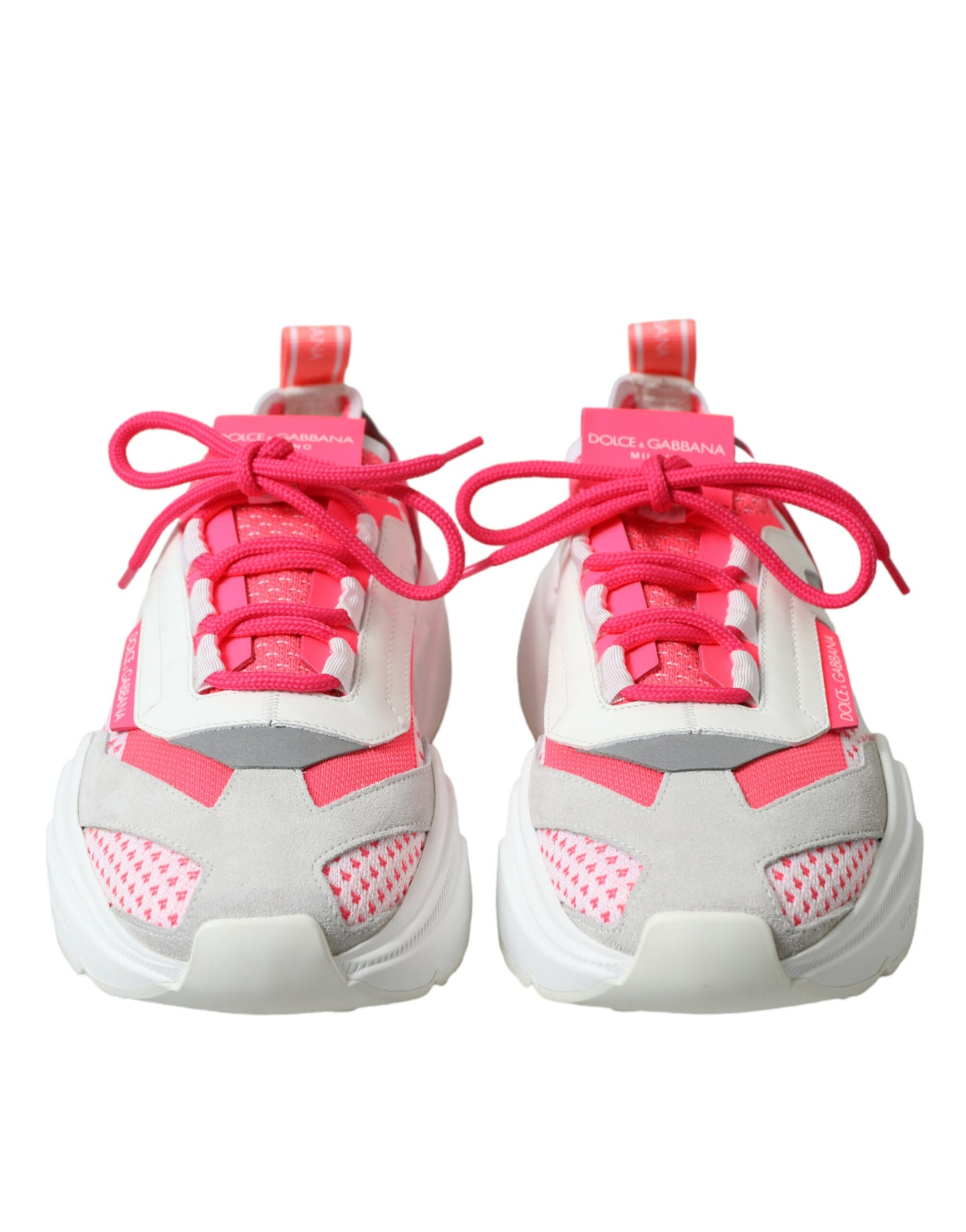 Dolce & Gabbana Multicolor Leather Daymaster Low Top Sneakers
