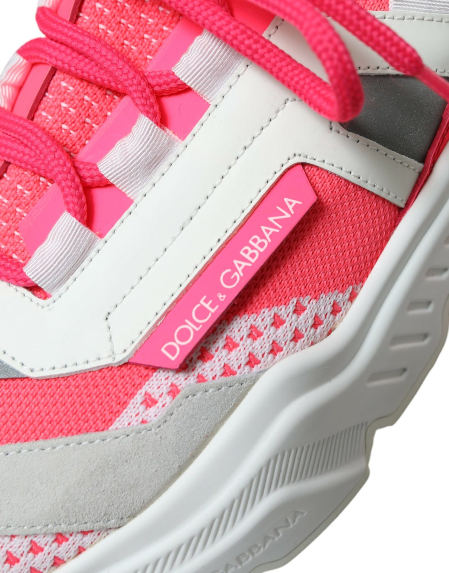 Dolce & Gabbana Multicolor Leather Daymaster Low Top Sneakers