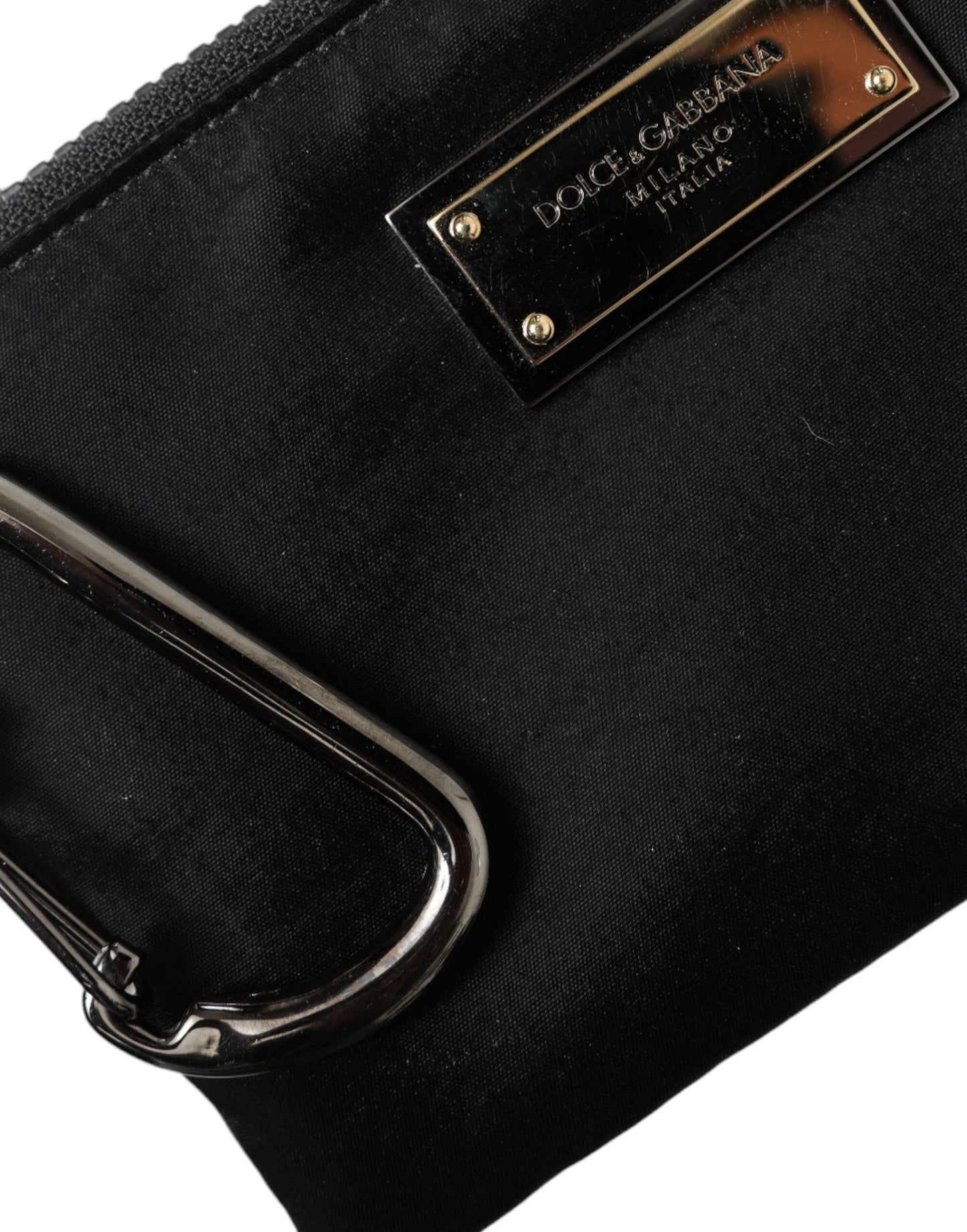 - Chic Nylon-Leather Designer Pouch