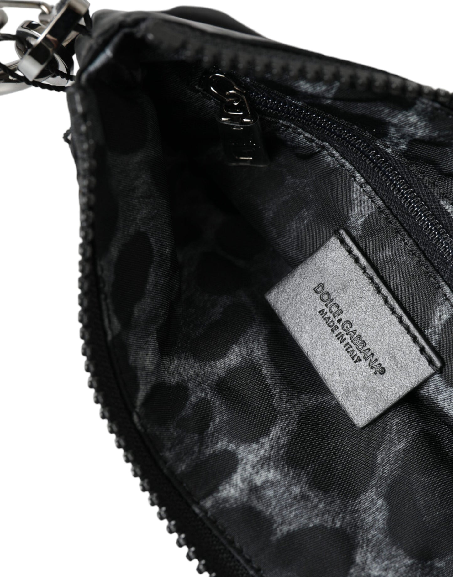 - Chic Nylon-Leather Designer Pouch
