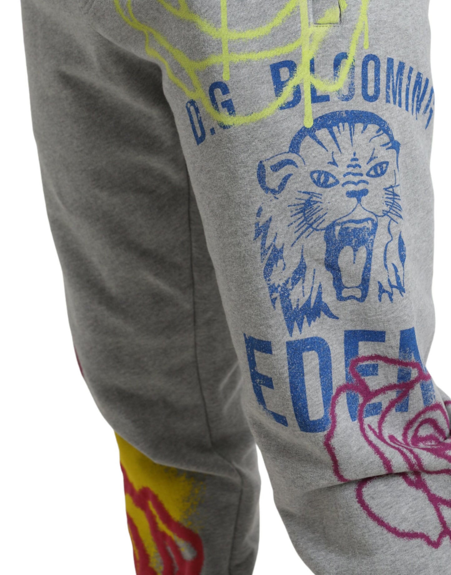 - Chic Grey Skinny Cotton Joggers