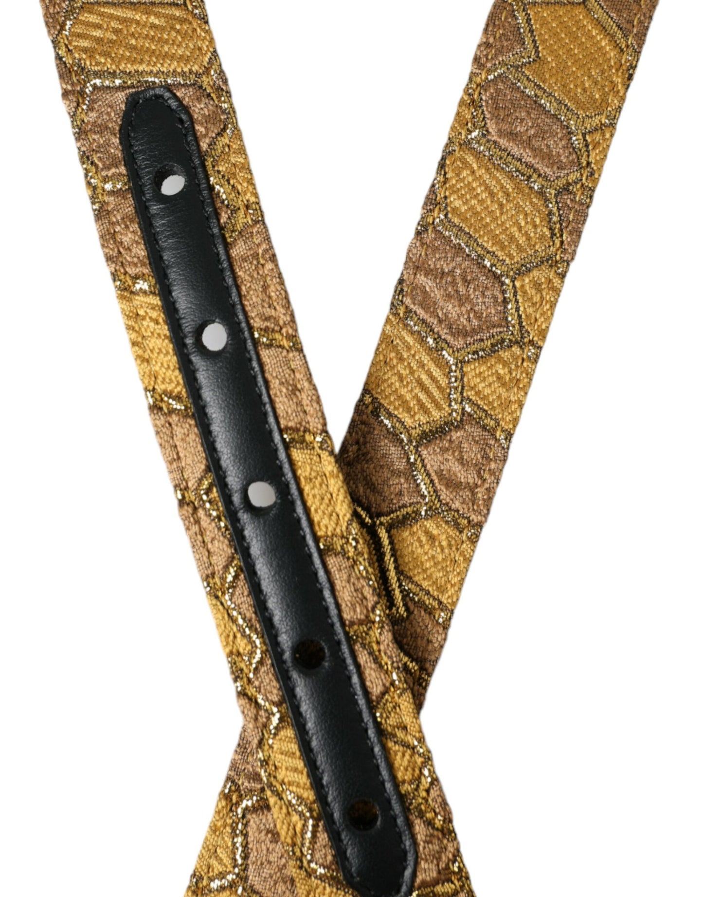 - Elegant Gold Leather Belt